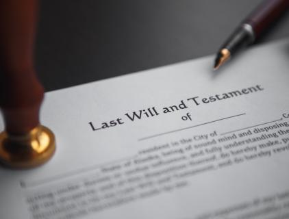 Last will and Testament